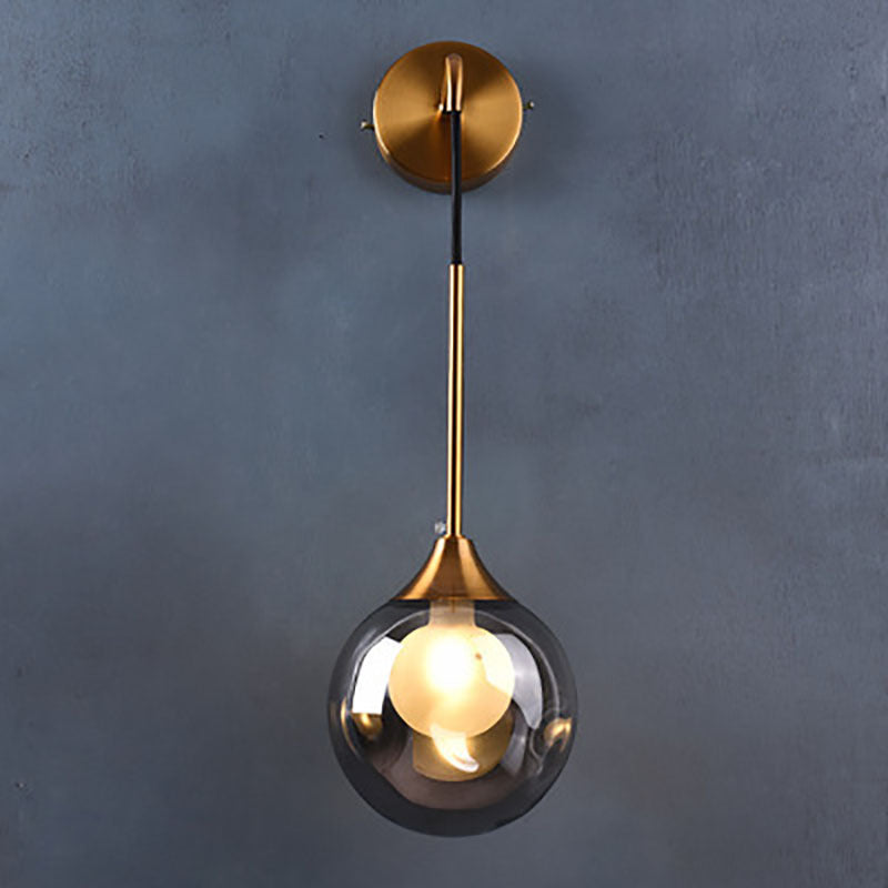 Glass Waterdrop Sconce