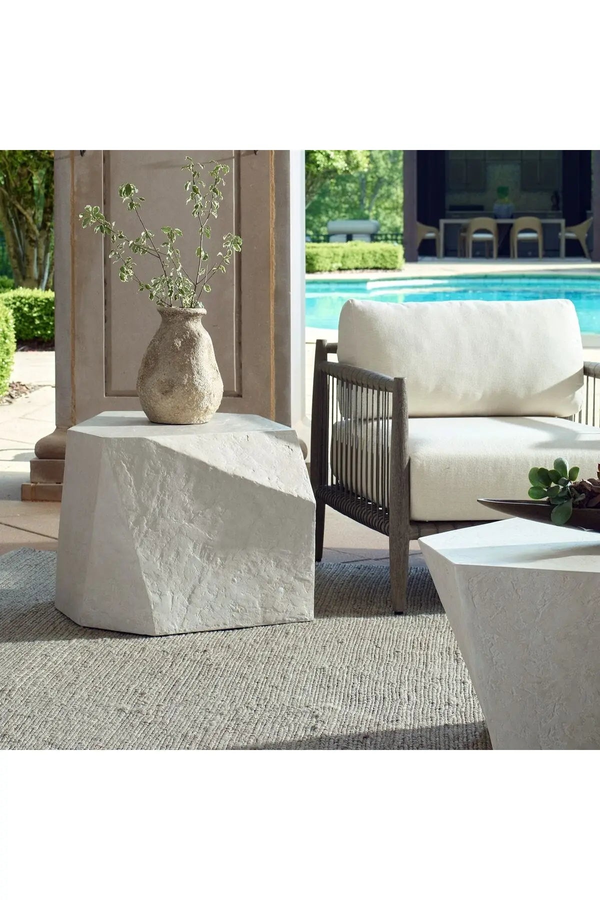 Parra Outdoor Side Table - 2 Colors