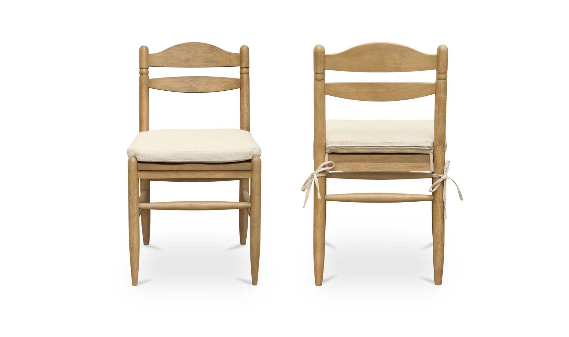 Tate Dining Chair, Beige, Set Of Two