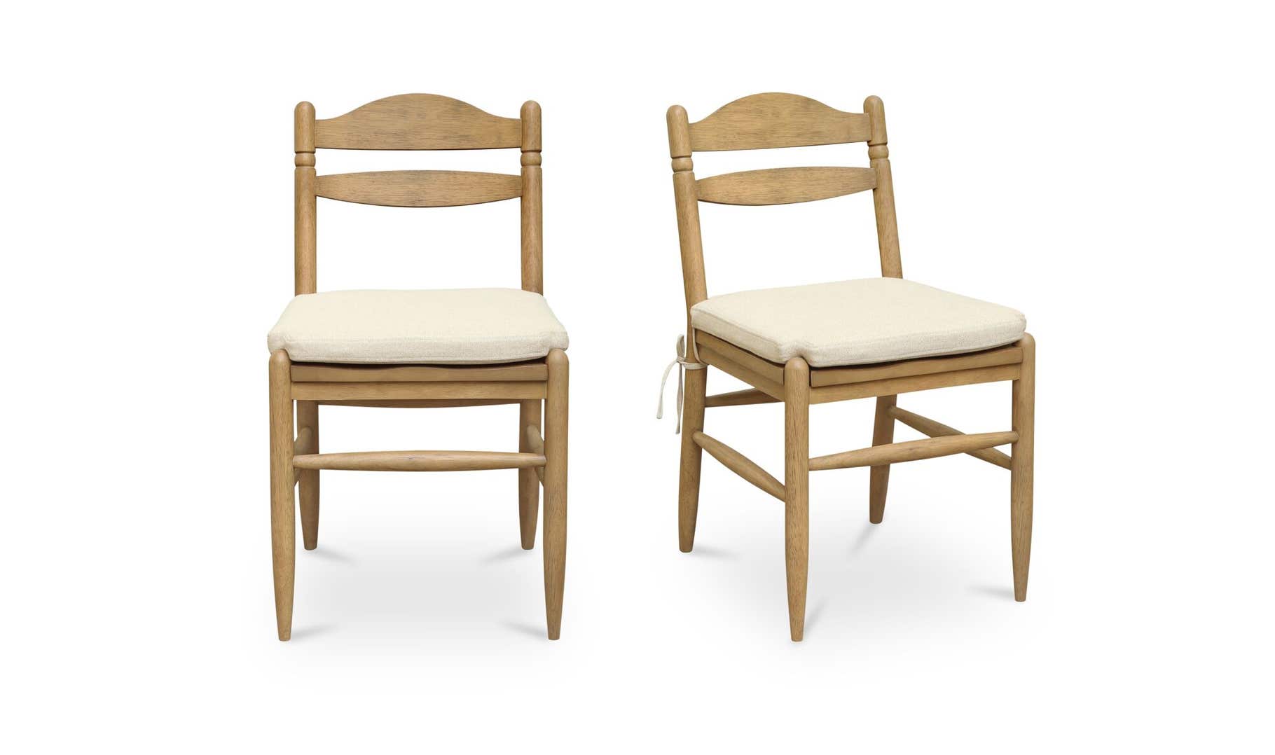 Tate Dining Chair, Beige, Set Of Two