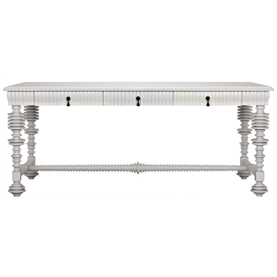 Portuguese Desk, Solid White