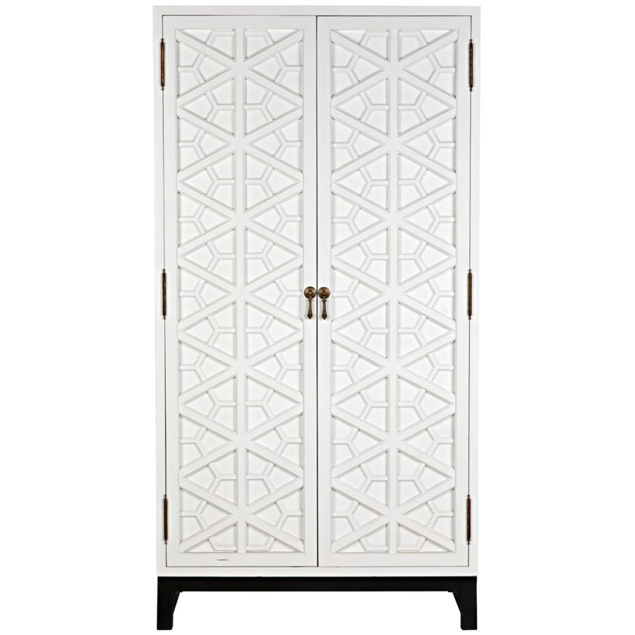 Small Maharadscha Hutch, Solid White