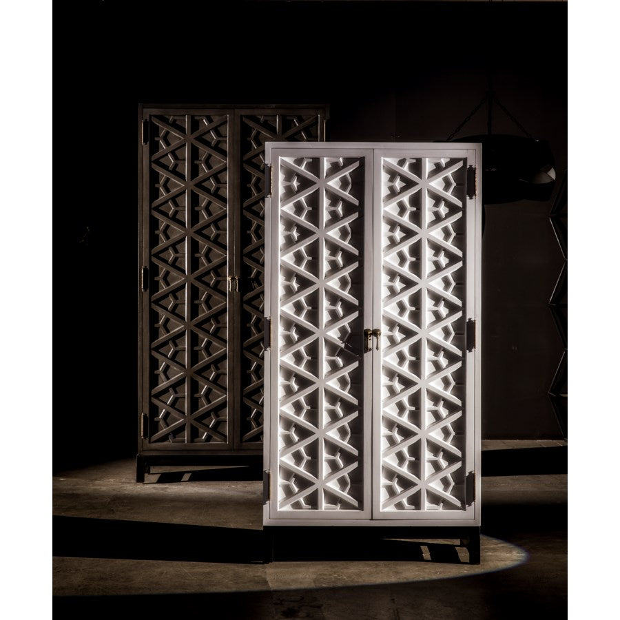 Small Maharadscha Hutch, Solid White