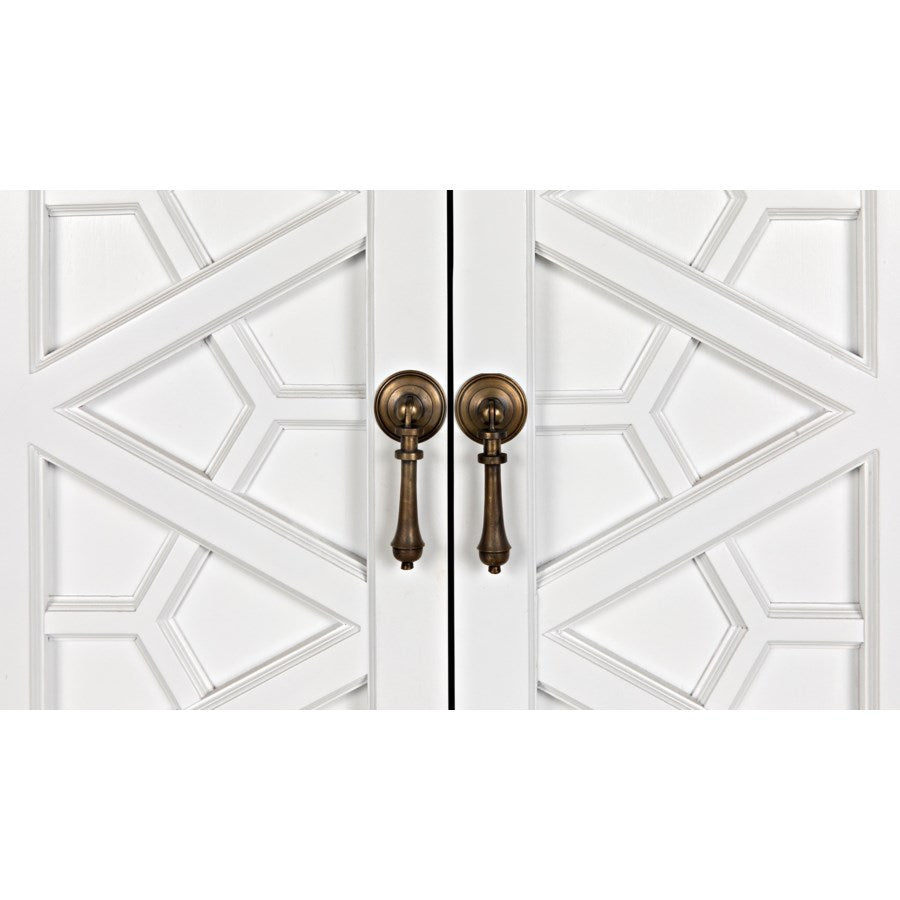 Small Maharadscha Hutch, Solid White