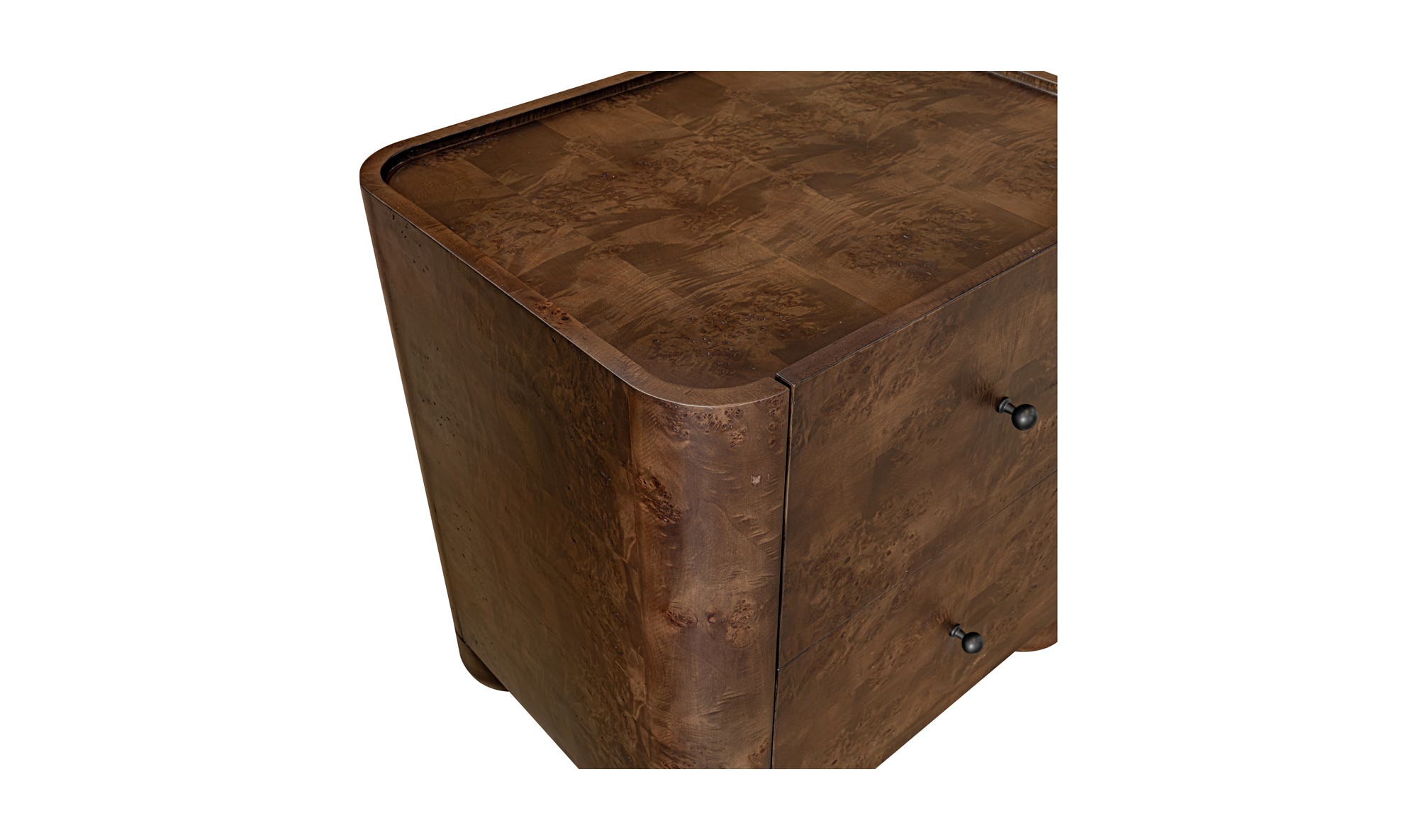 Gibson Nightstand Dark Brown - Daniel House Club