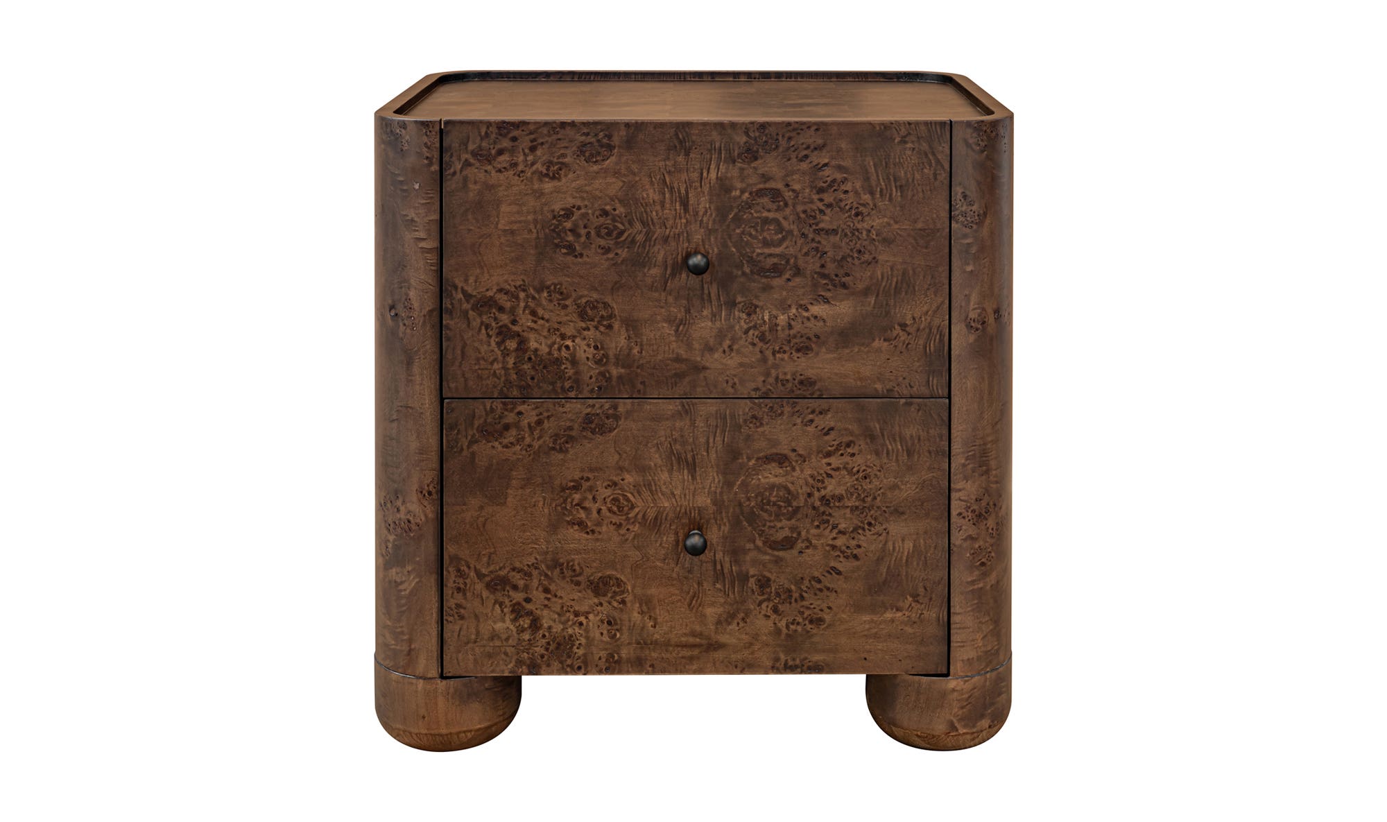 Gibson Nightstand Dark Brown - Daniel House Club