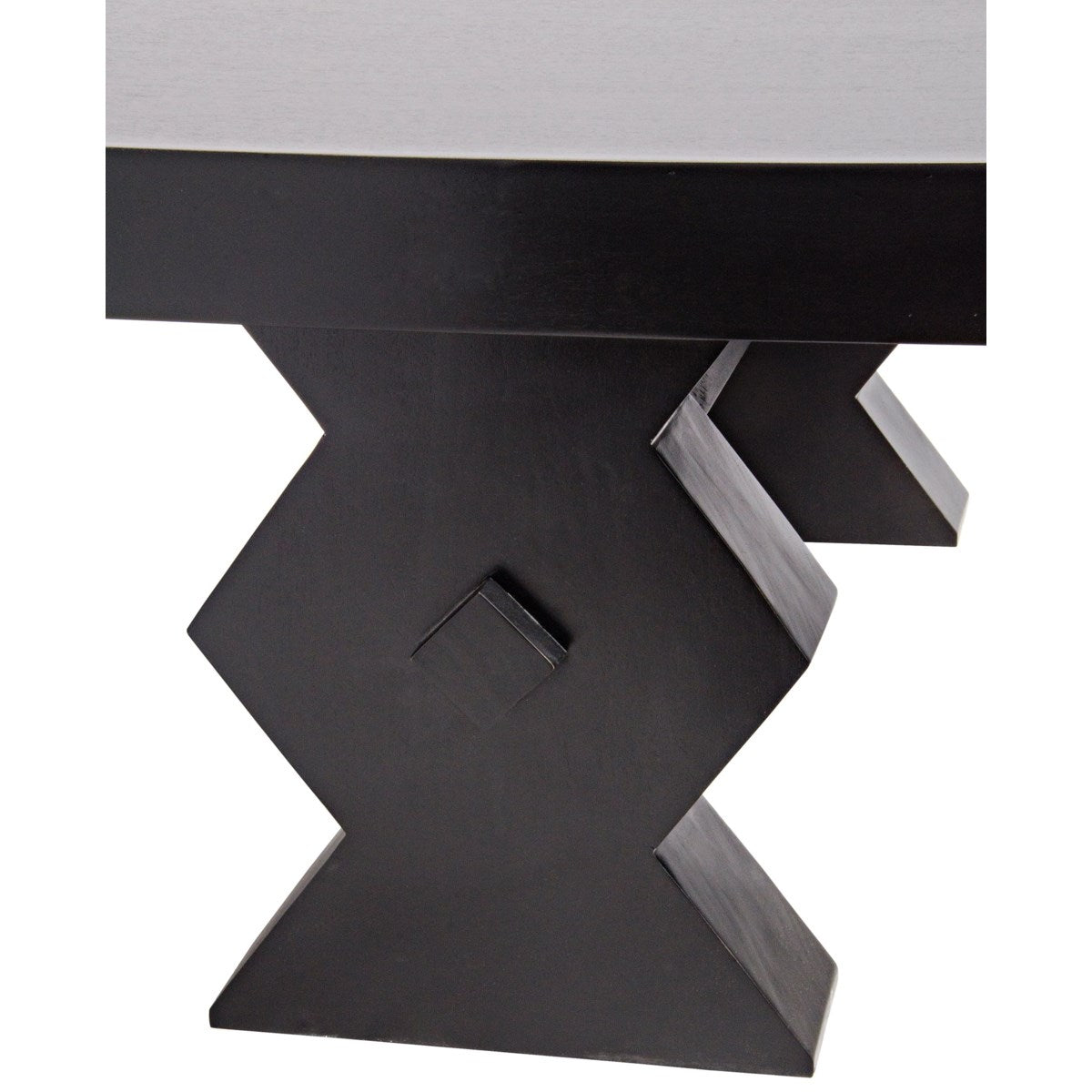 Suzu Coffee Table Hand Rubbed Black