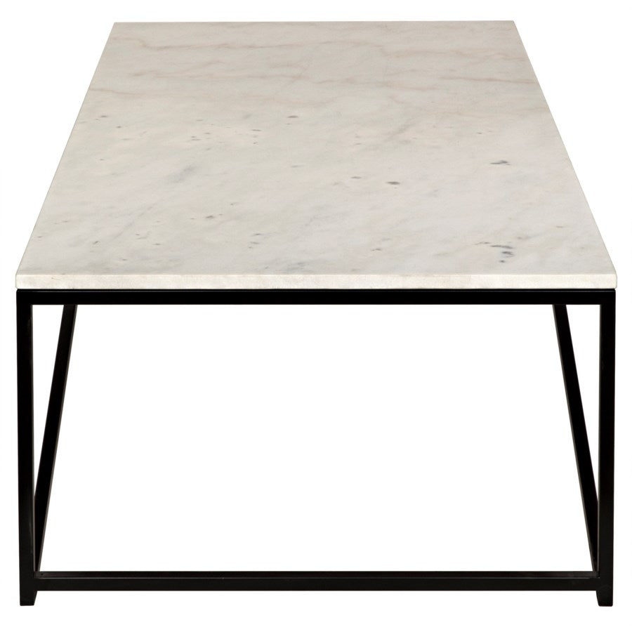 Molimo Coffee Table with Black Metal