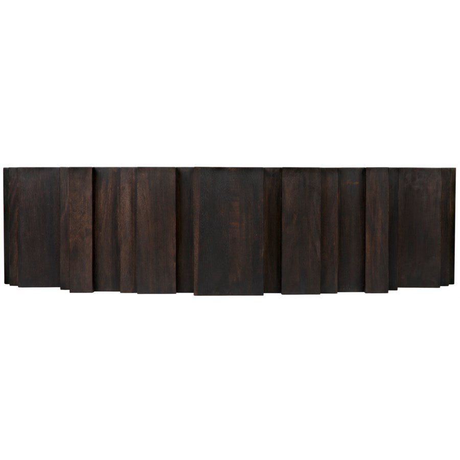 Royce Coffee Table, Ebony Walnut