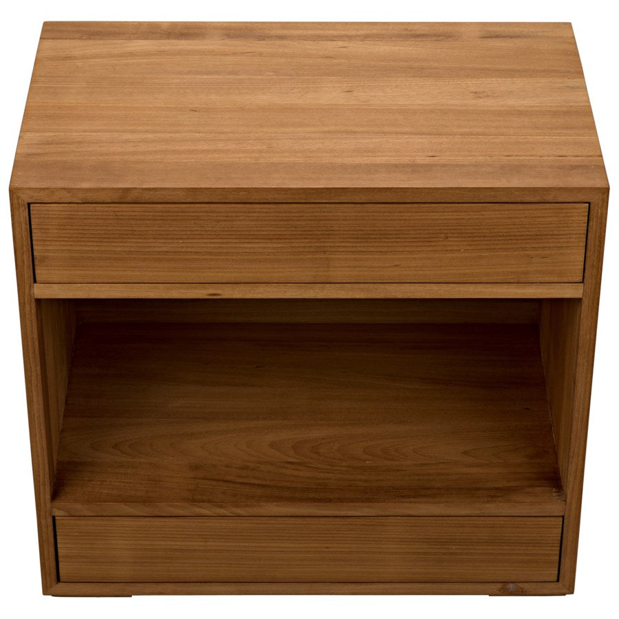 SL05 Side Table, Gold Teak