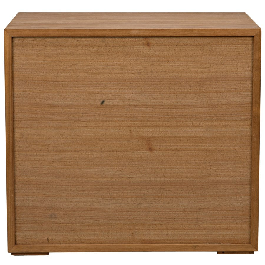 SL05 Side Table, Gold Teak