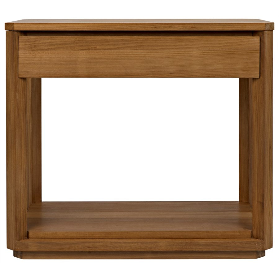 SL11 Side Table, Gold Teak