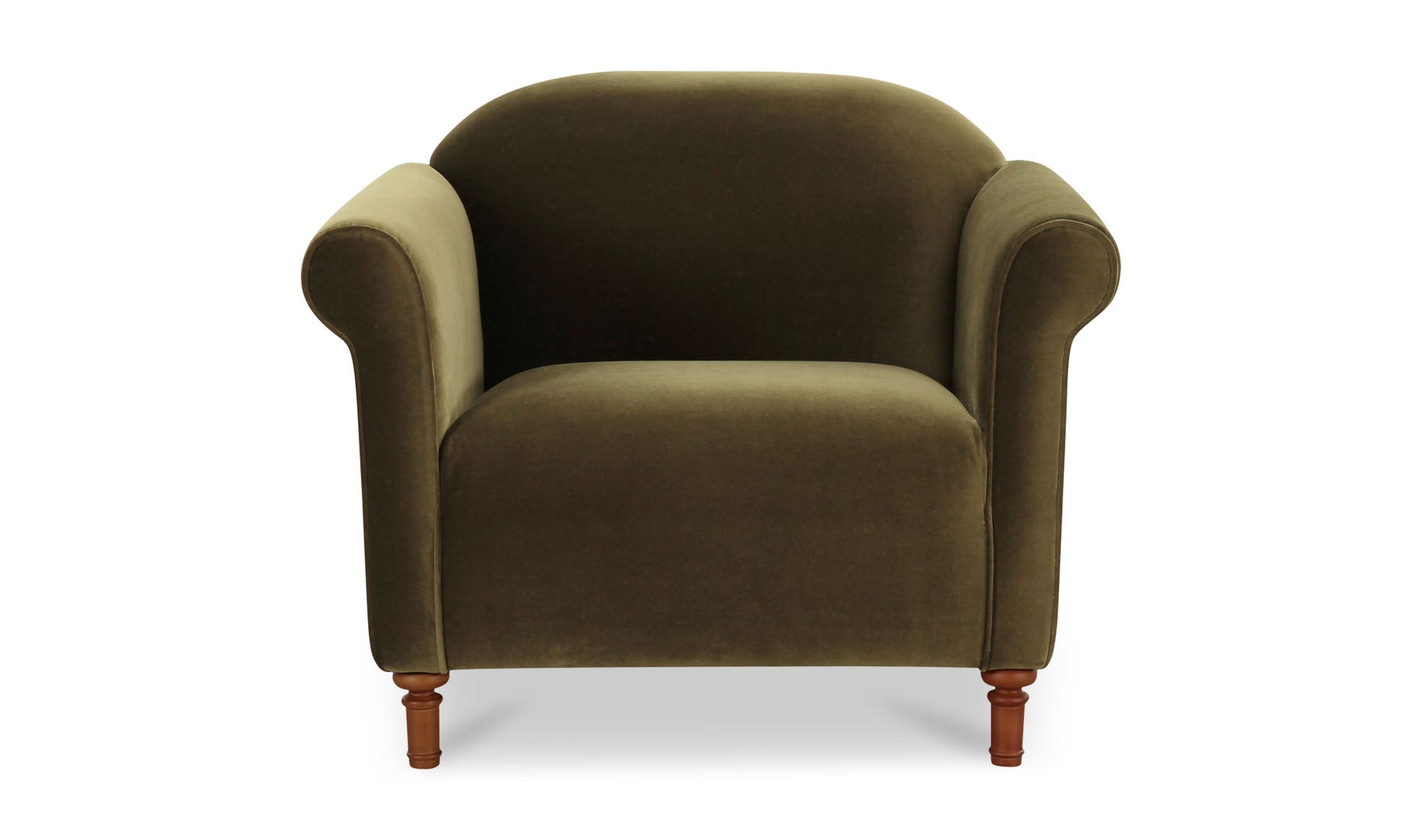 Harmony Accent Chair, Faux Mohair - Daniel House Club