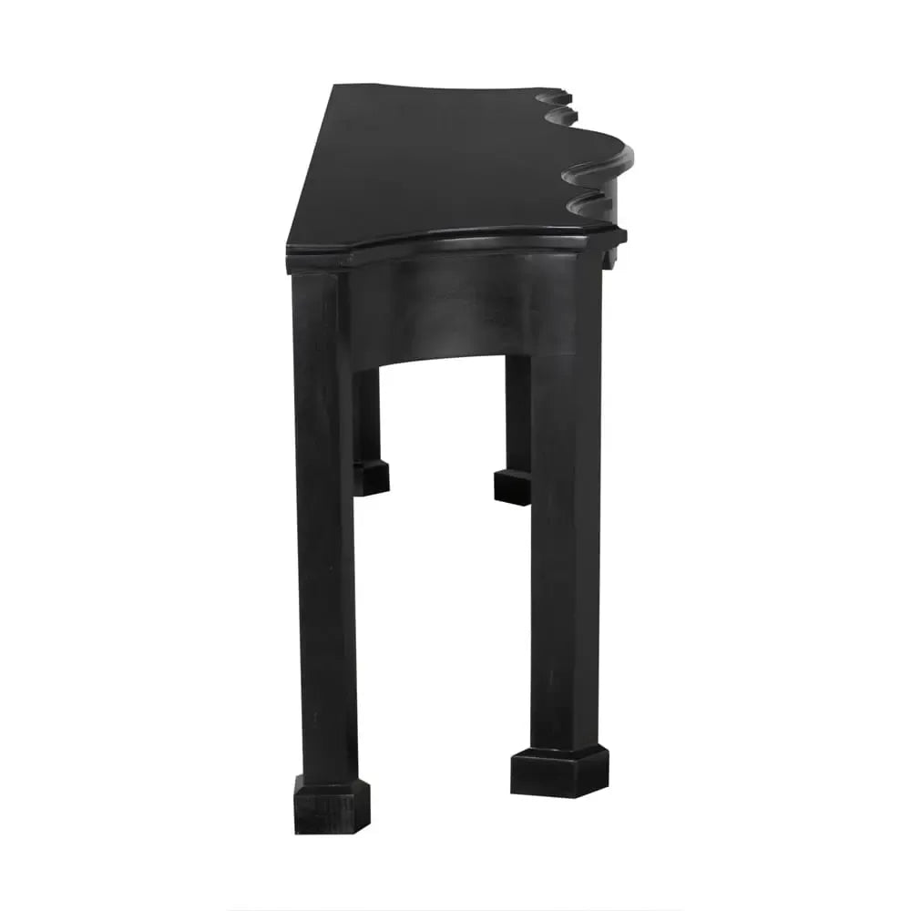 Estate Console Hand Rubbed Black