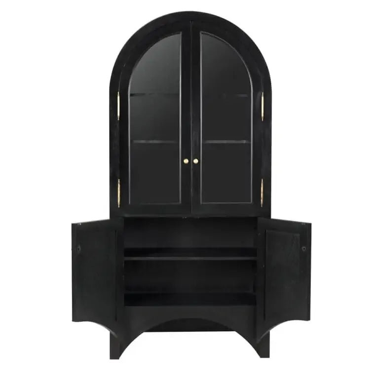 Haring Hutch, Hand Rubbed Black