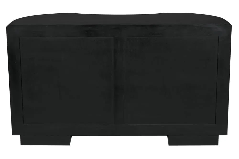 Irene Dresser, Hand Rubbed Black with Light Brown Trim