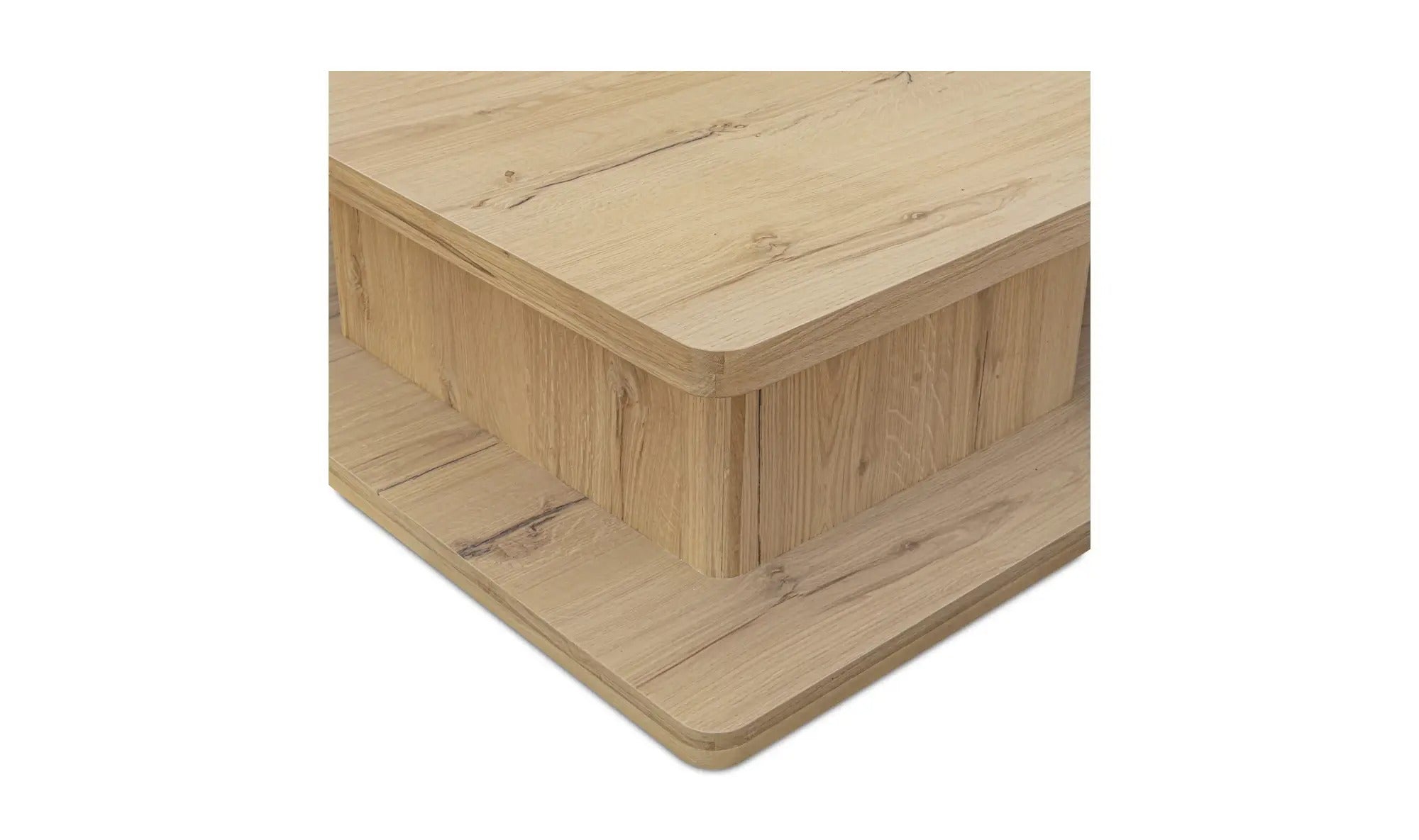 Casey Large Coffee Table Rustic Oak