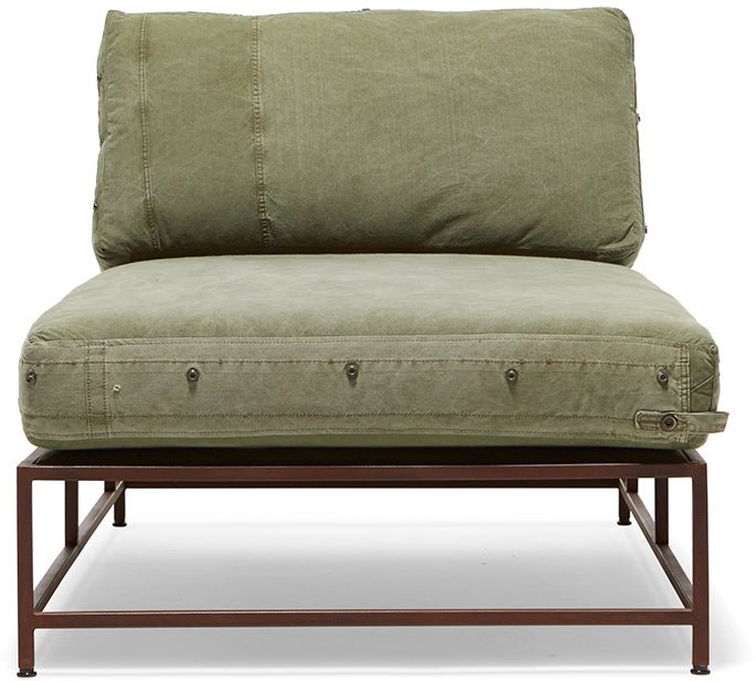 Inheritance Chaise Lounge - Military Canvas