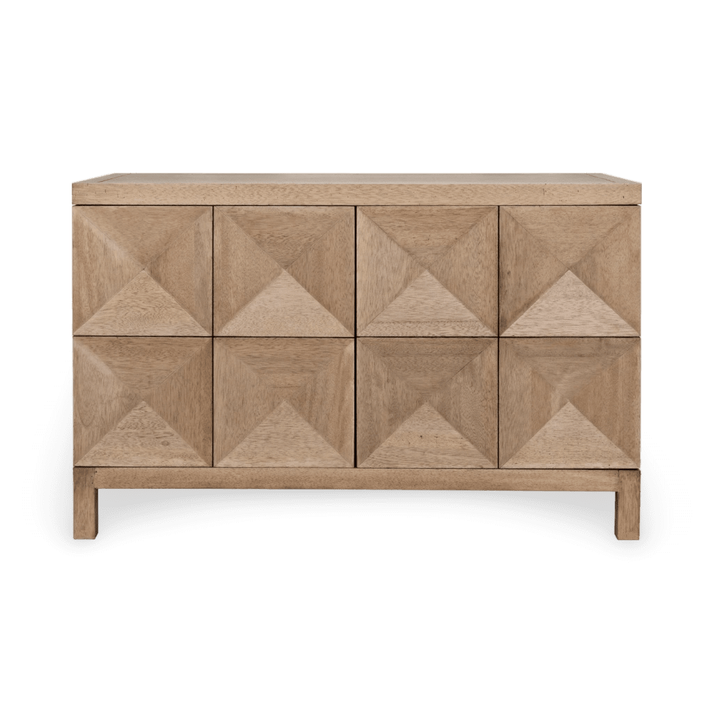Quadrant 2 Door Sideboard, Washed Walnut