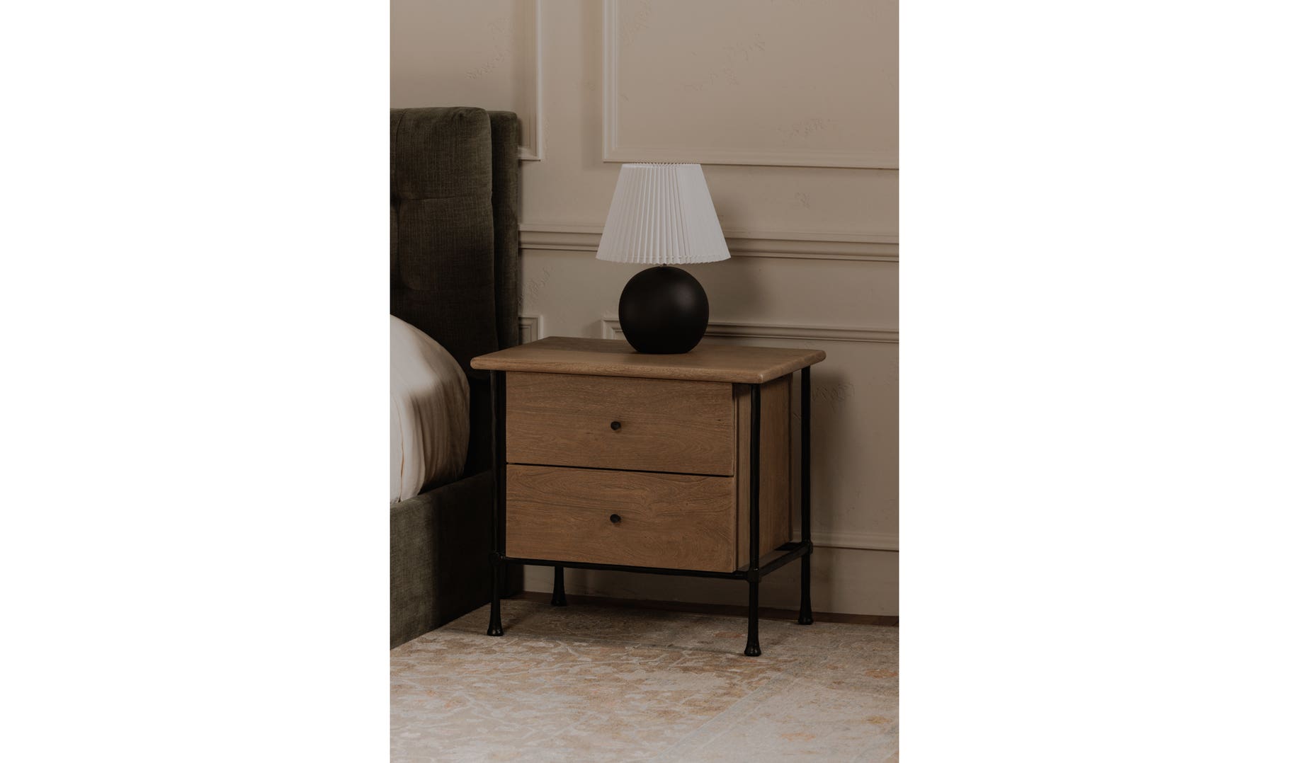 Rene Nightstand, Brown