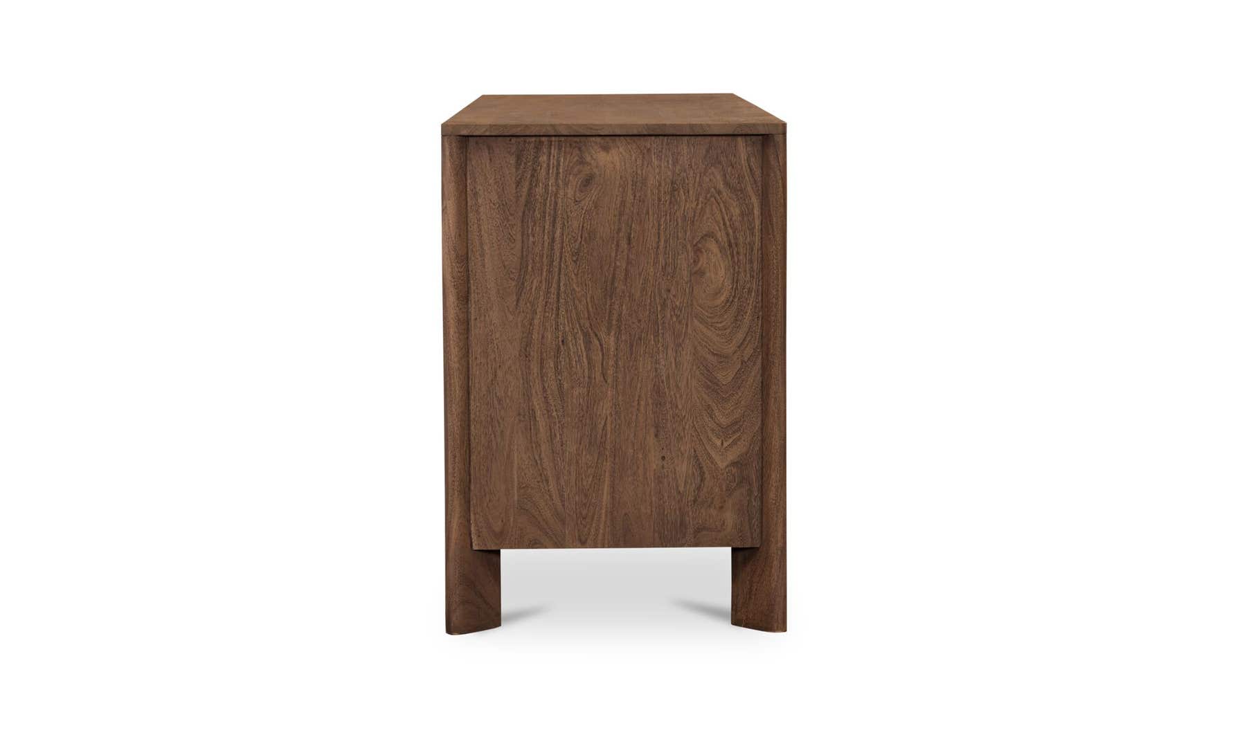 Mabel 6 Drawer Dresser, Dark Brown