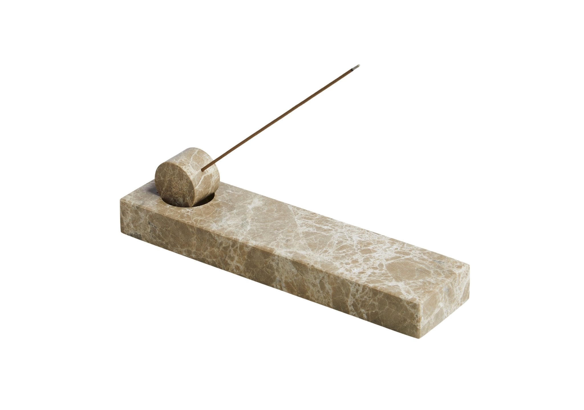 Monolith Incense Holder - Light brown
