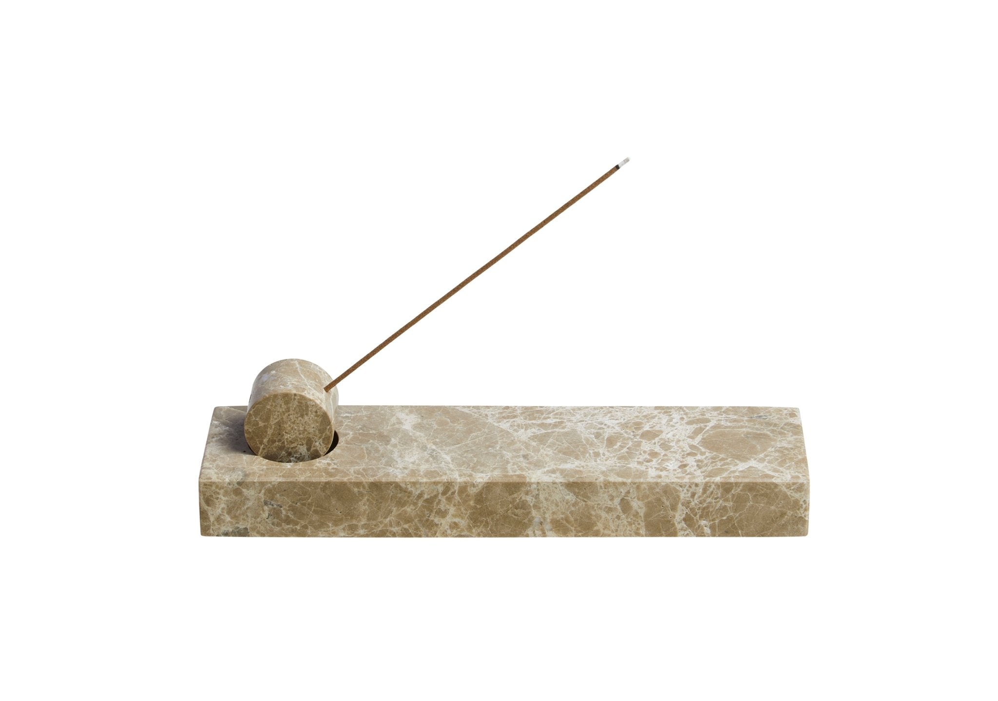 Monolith Incense Holder - Light brown