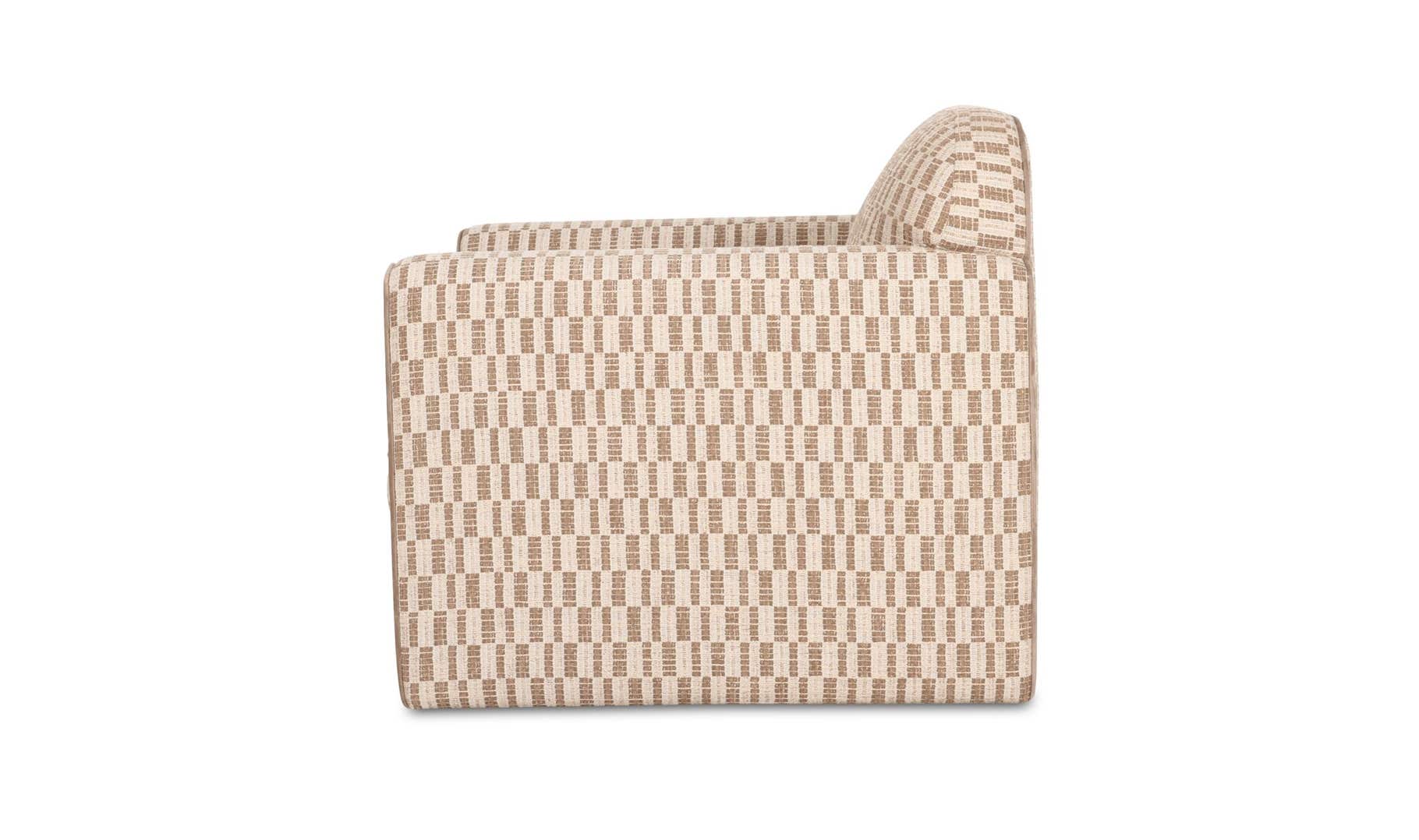Leo Accent Chair, Taupe