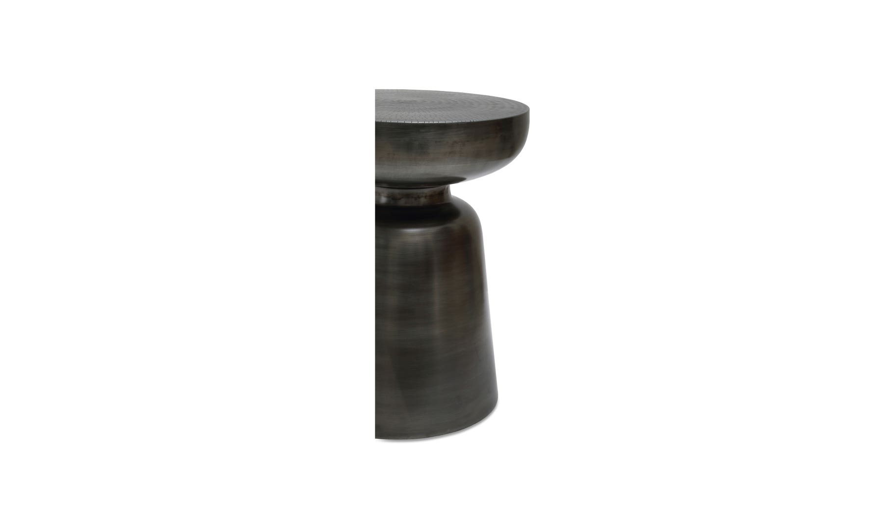 Arthur Accent Table, Antique Nickel