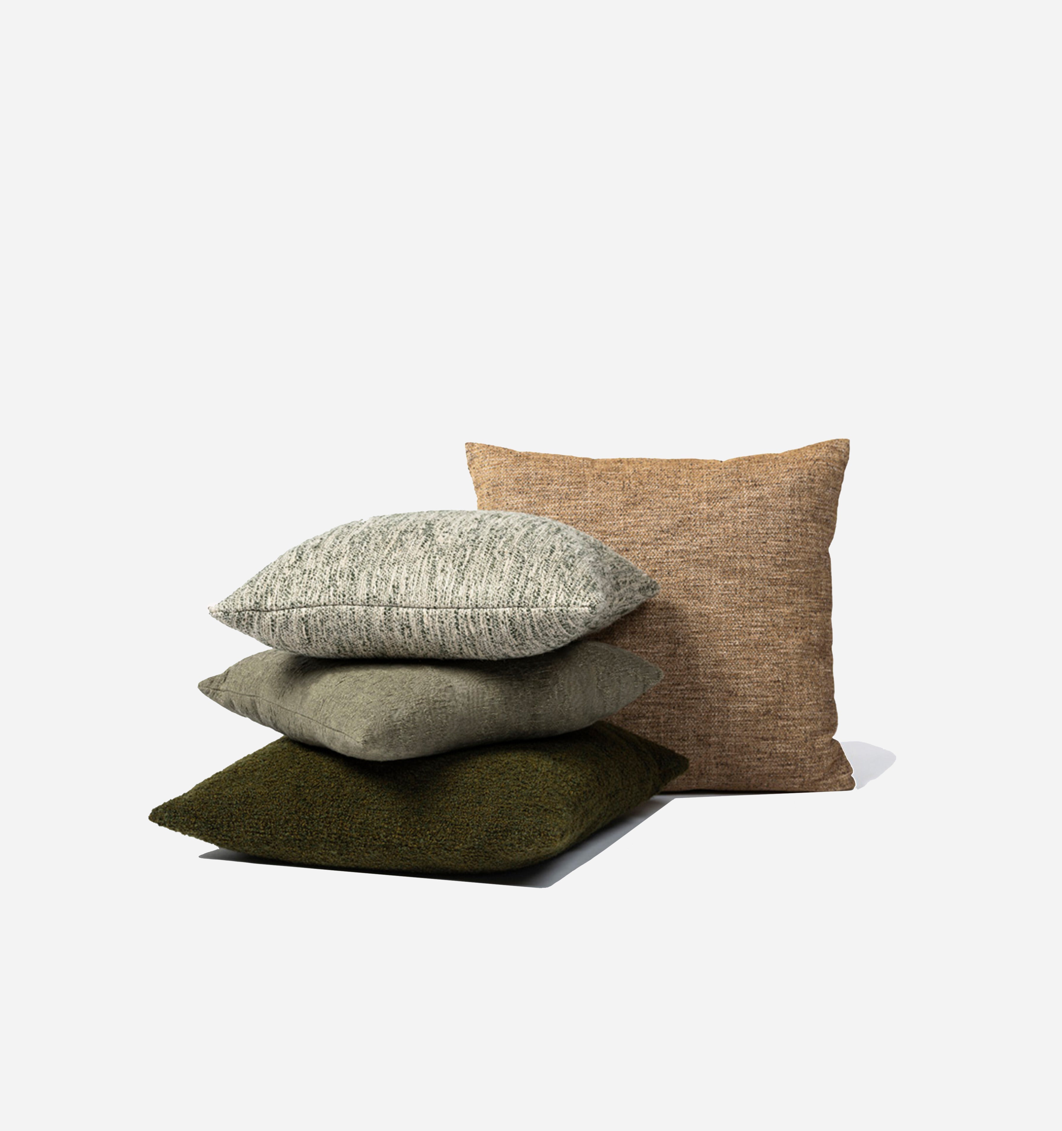 Gommaire Outdoor Living & Garden Euro Solid Square Throw Pillow - 18 x 18