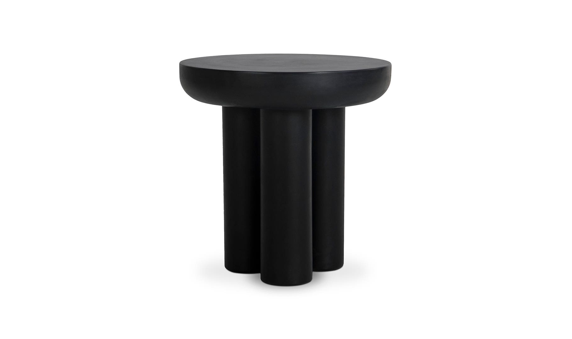 Rocca Side Table Black - Daniel House Club