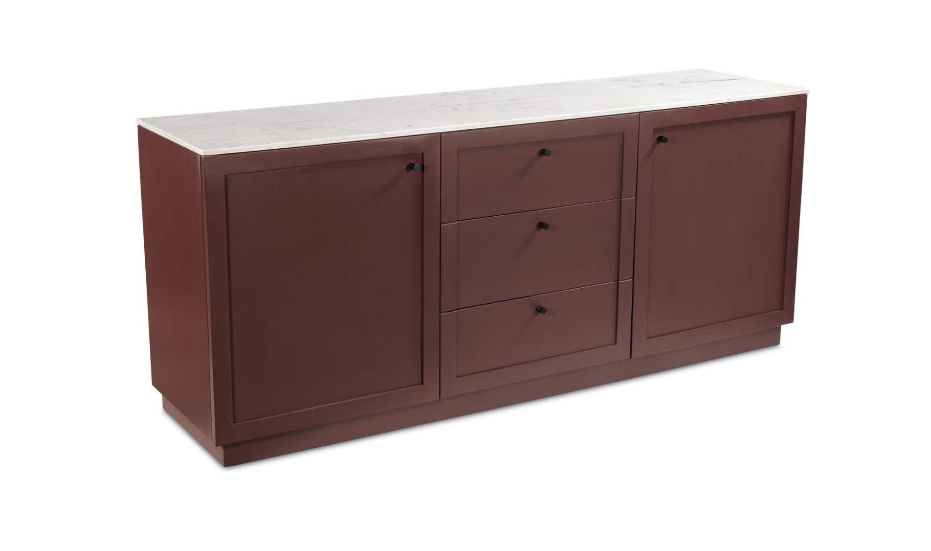 Nadine Sideboard, Deep Burgundy