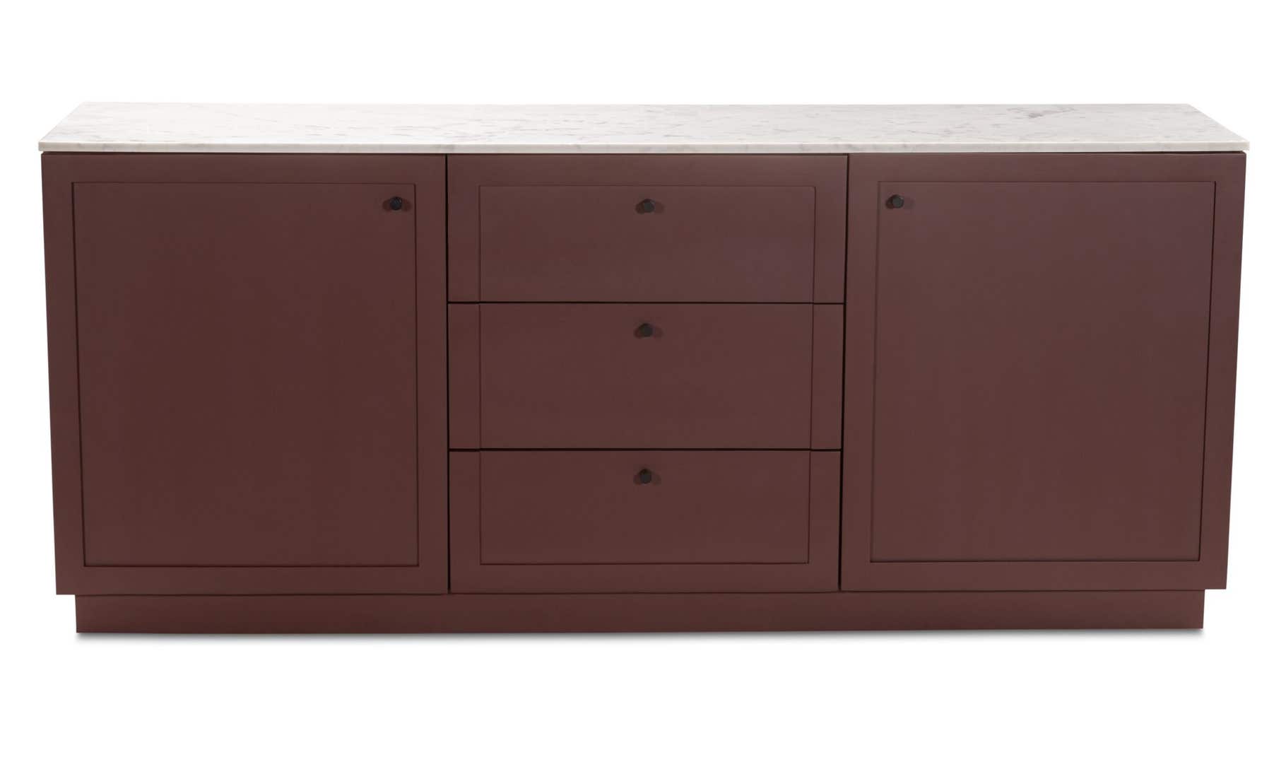 Nadine Sideboard, Deep Burgundy