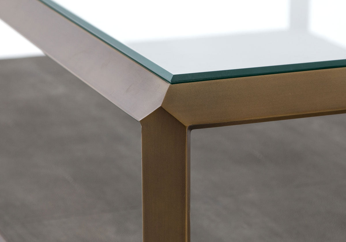 SHAGREEN SHADOW BOX COCKTAIL TABLE