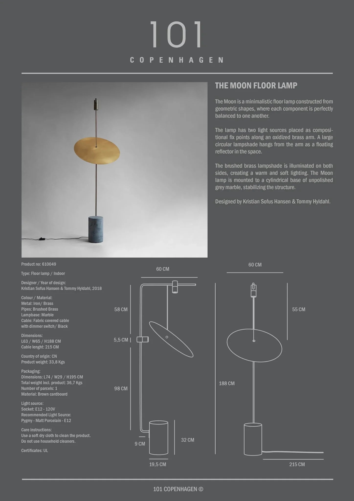 The Moon Floor Lamp