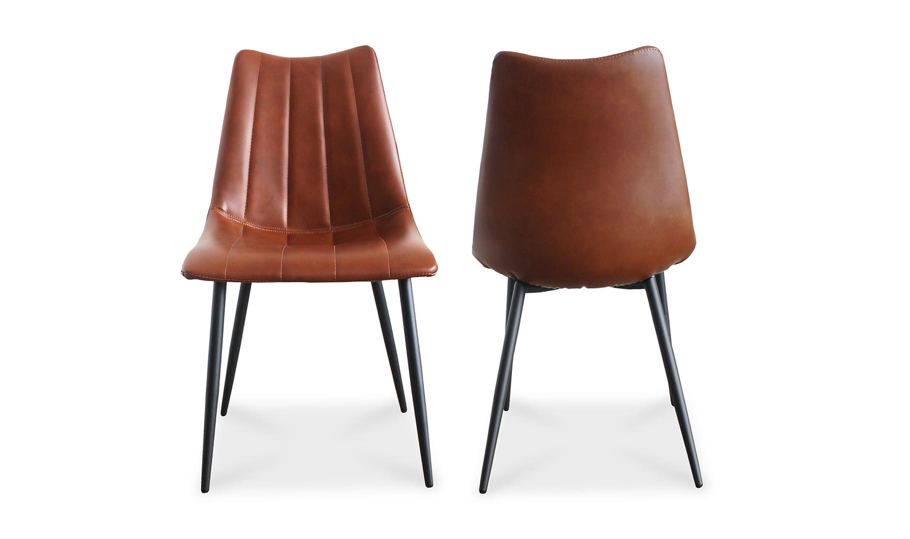Alibi Dining Chair, Brown, Set Of Two