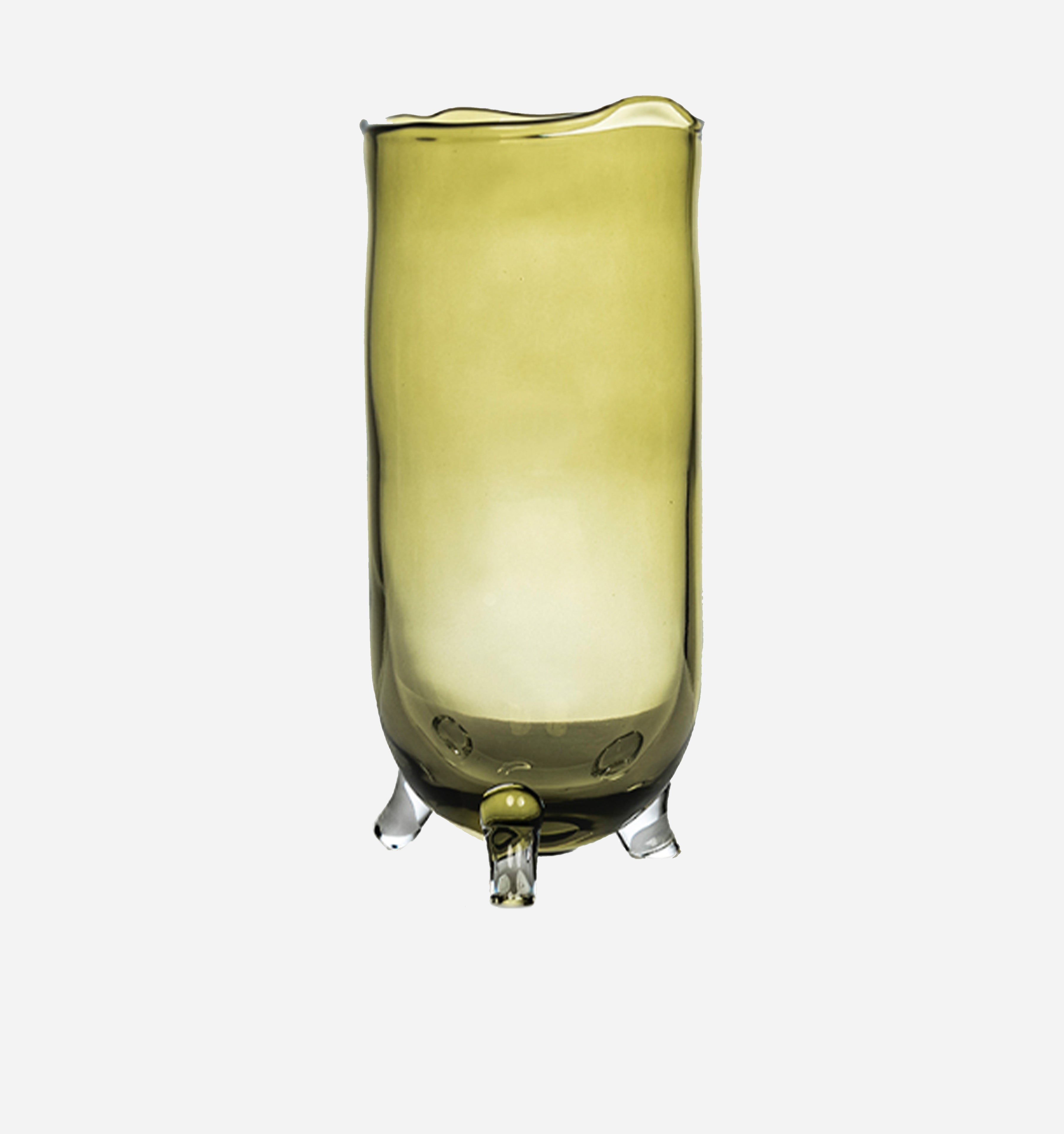 Gommaire Decorating Essentials Contemporary Footed Vase Decorative Accent