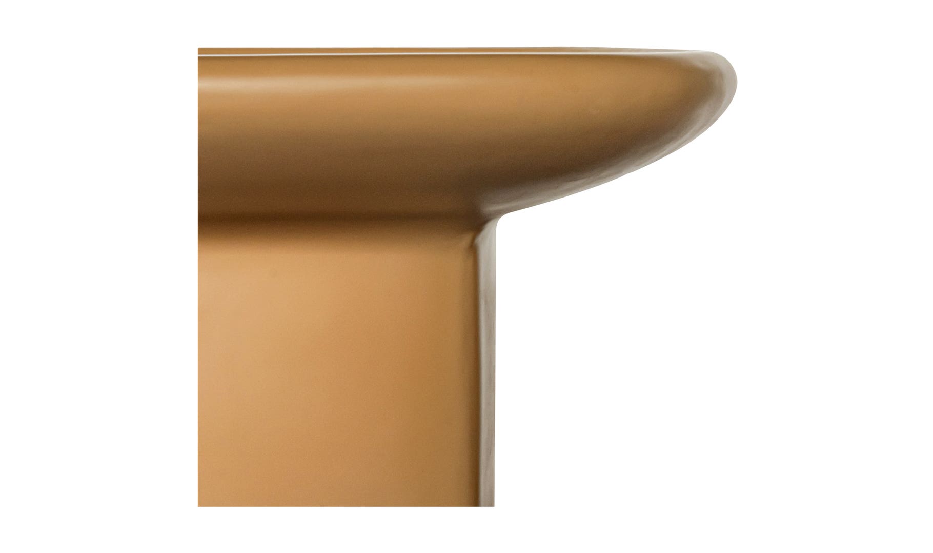 Manon Outdoor Side Table, Deep Yellow