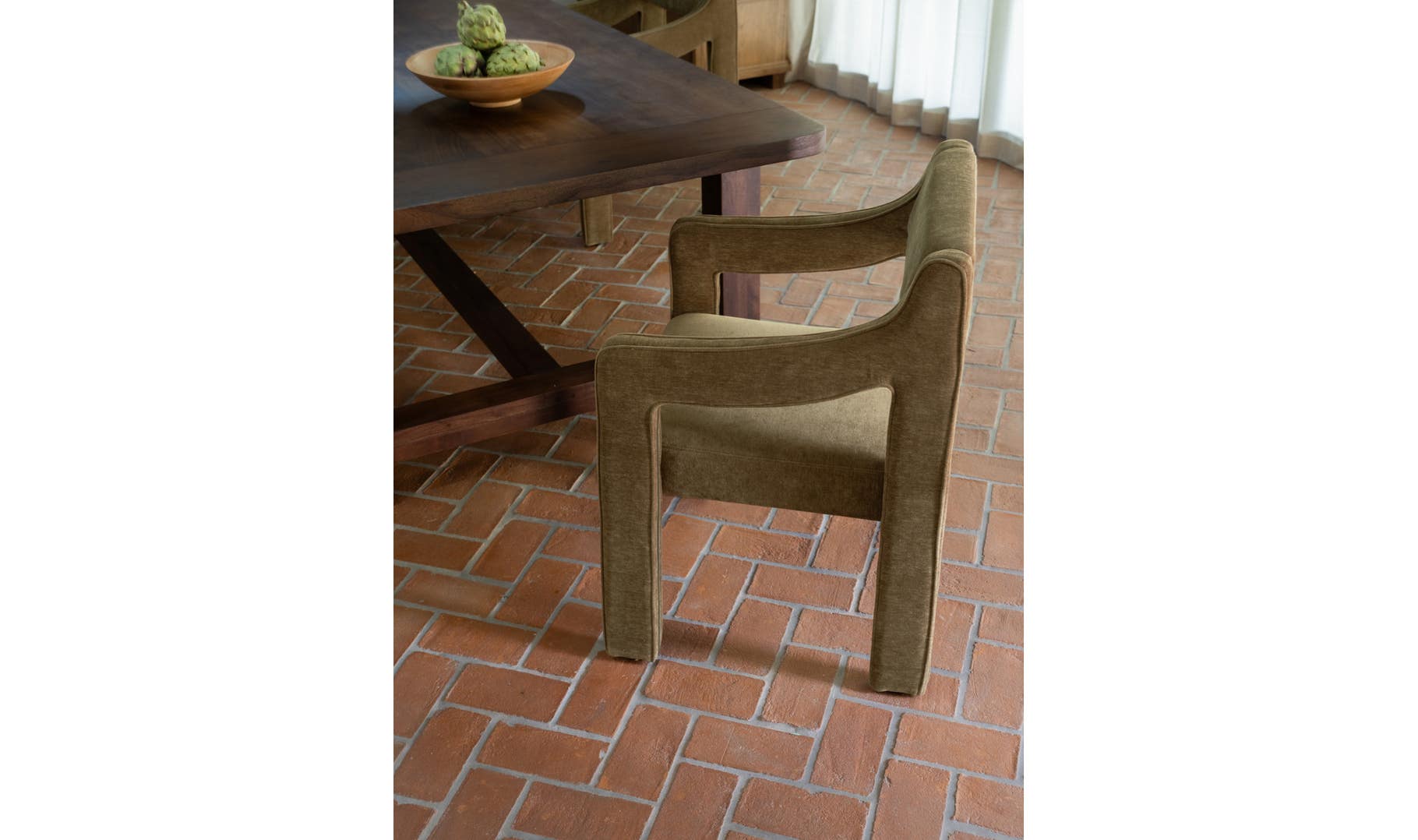 Elise Dining Chair, Cedar Green
