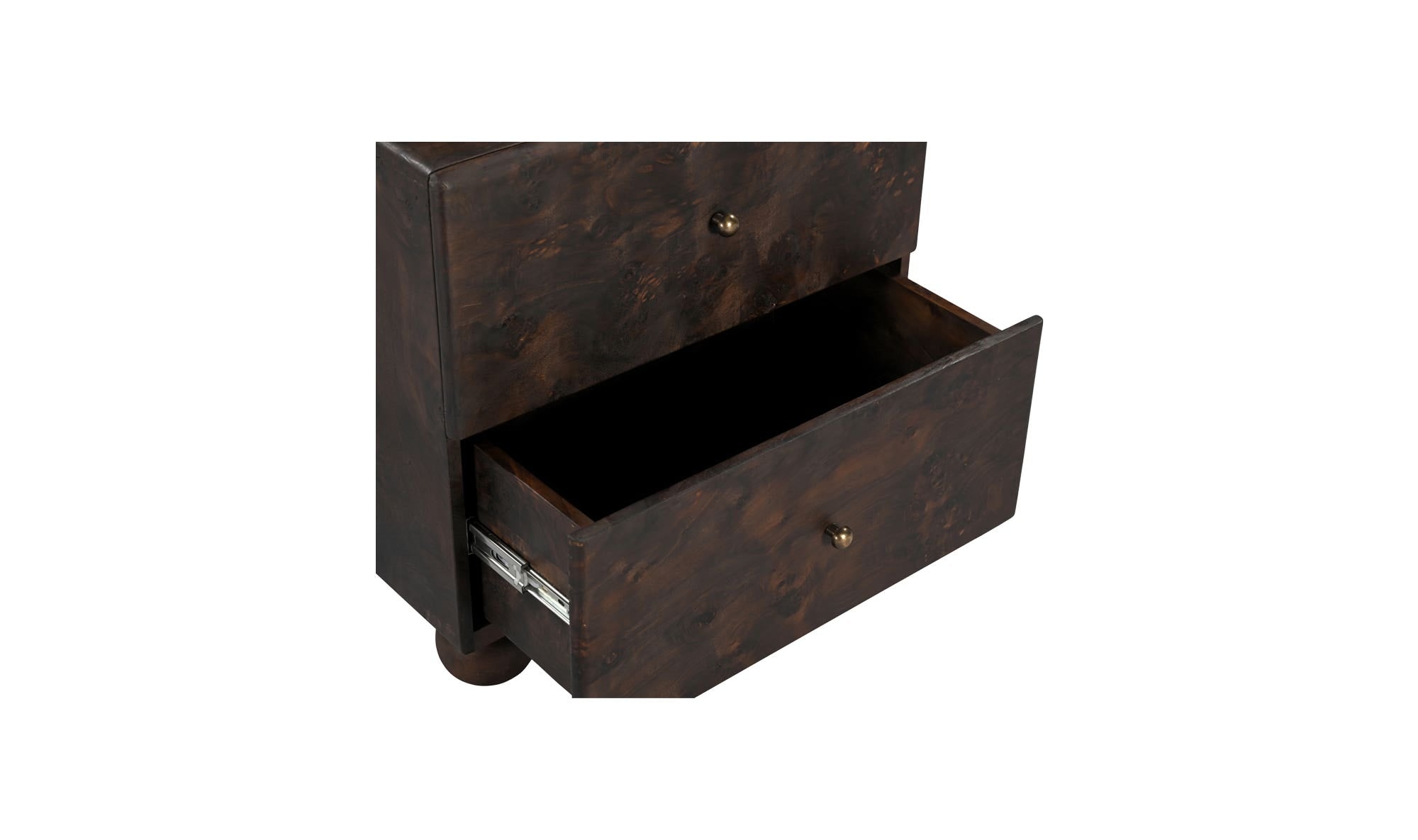 York Nightstand Dark Brown - Daniel House Club