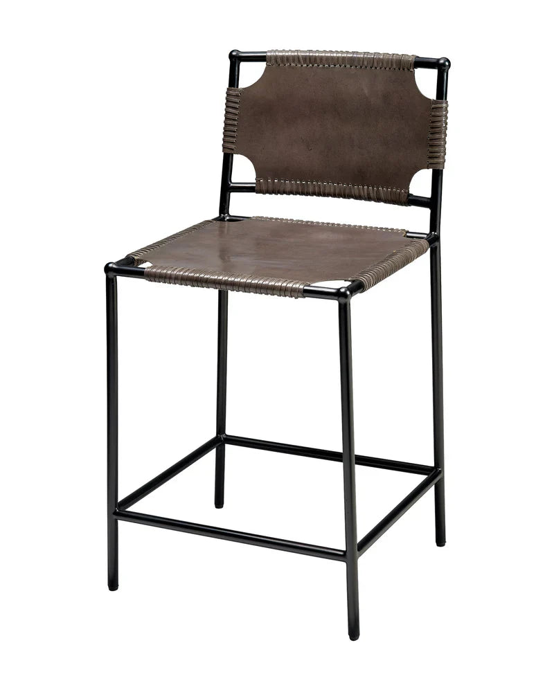 Asher Counter Stool, Grey