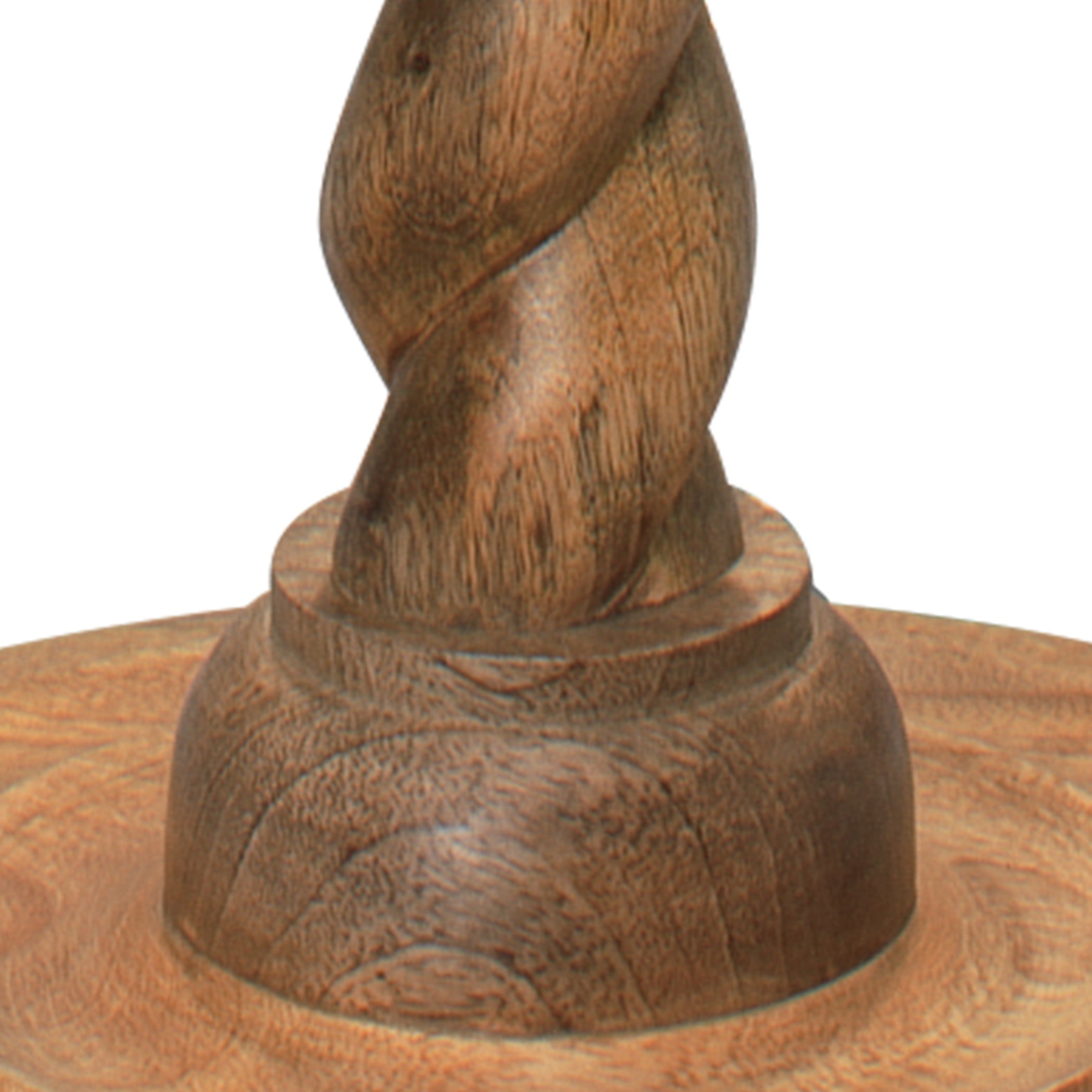 Barley Twist Floor Lamp-Brown