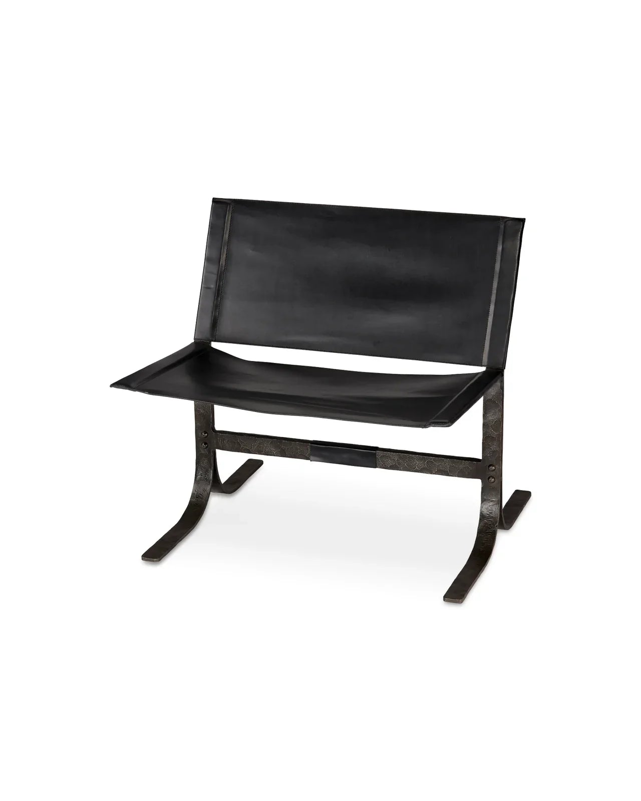 Alessa Leather Sling Chair