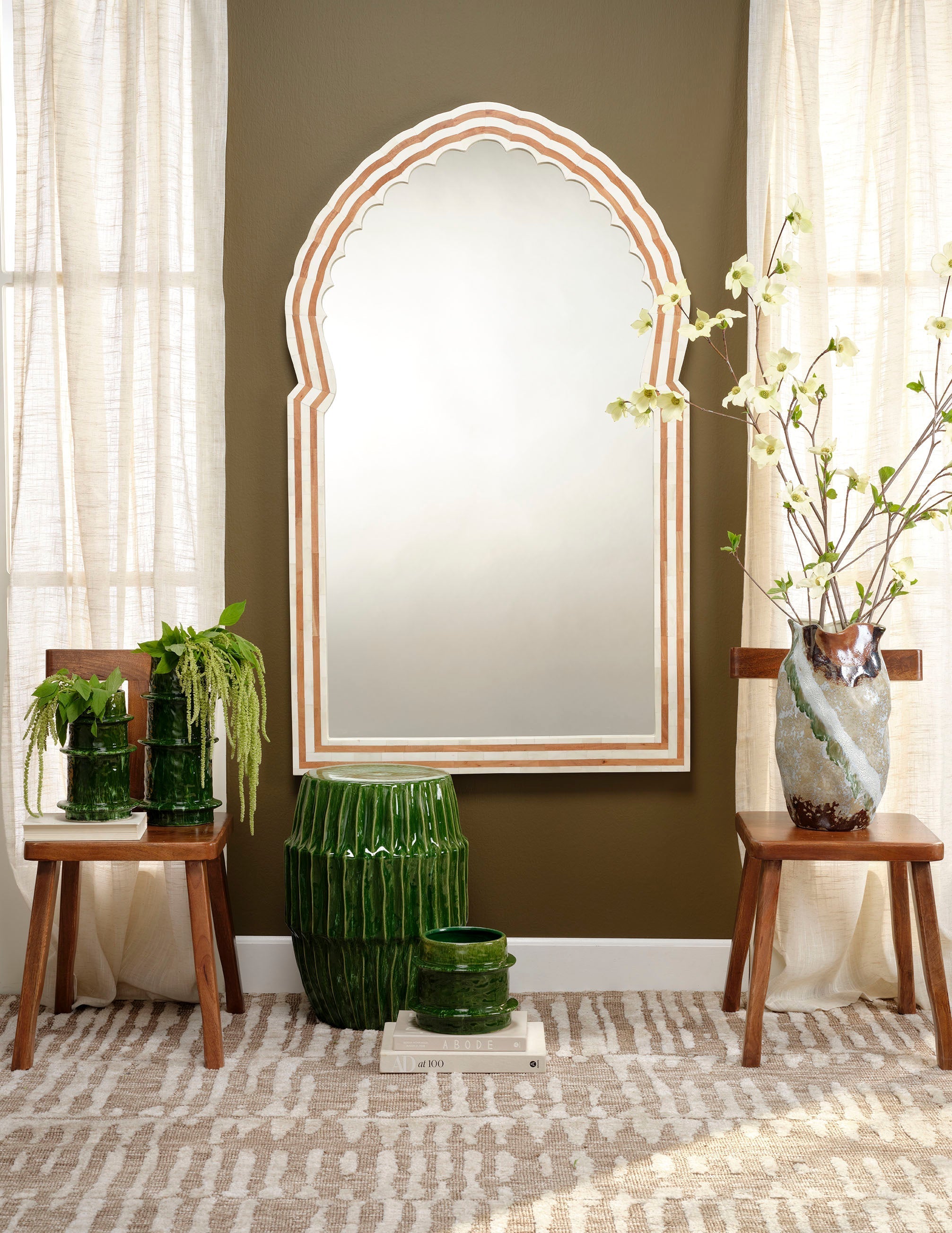 Algae Side Table, Green