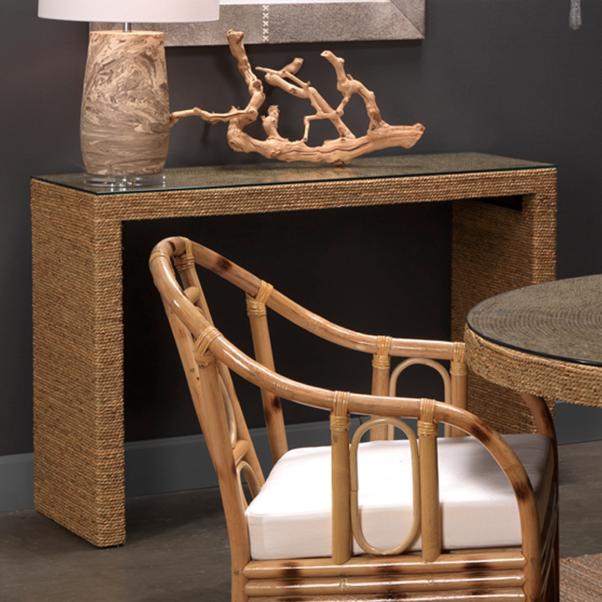 Captain Console Table-Natural