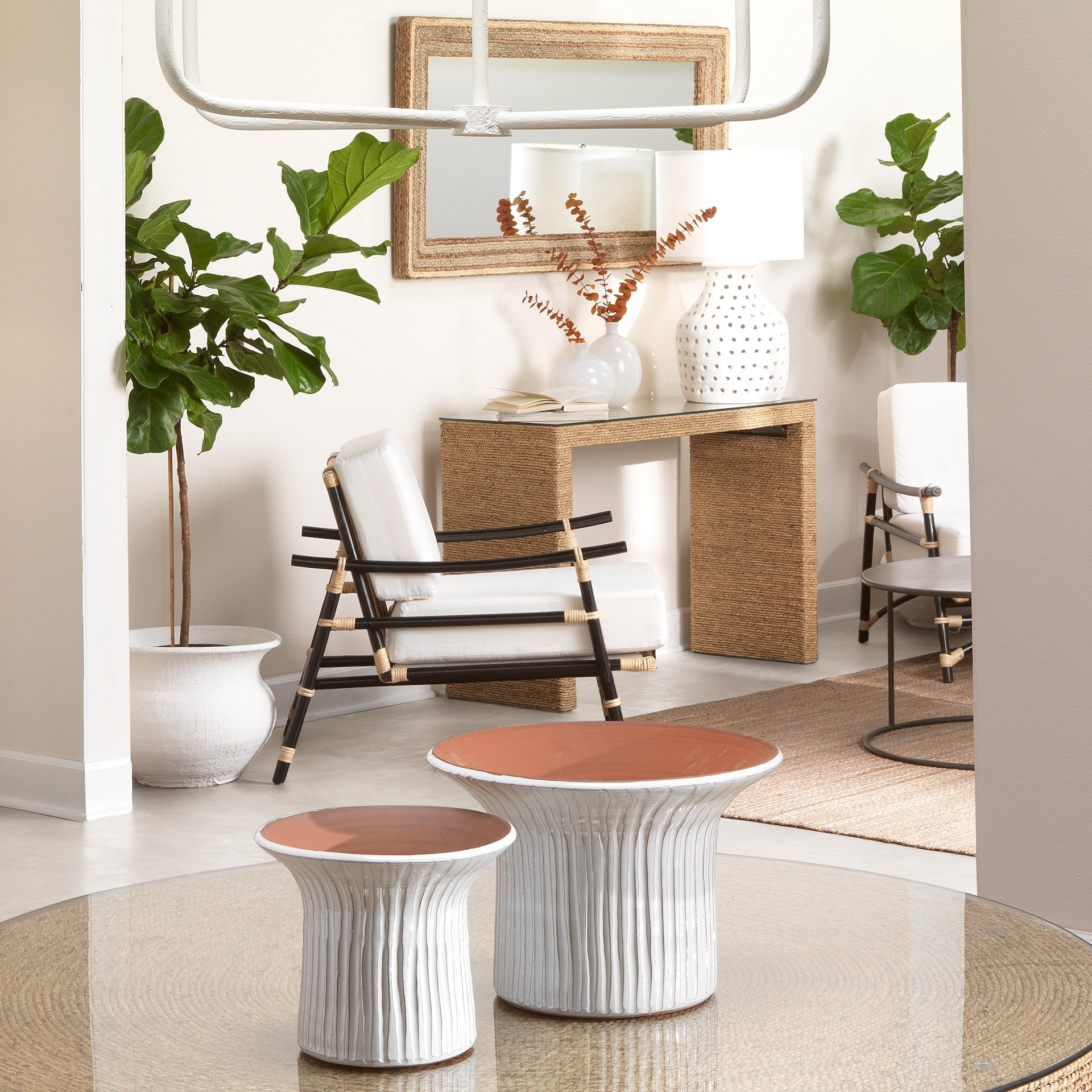 Captain Console Table-Natural