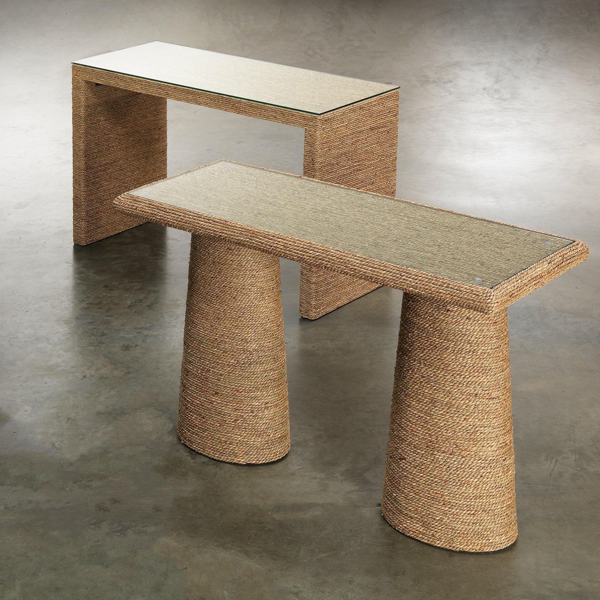 Captain Console Table-Natural