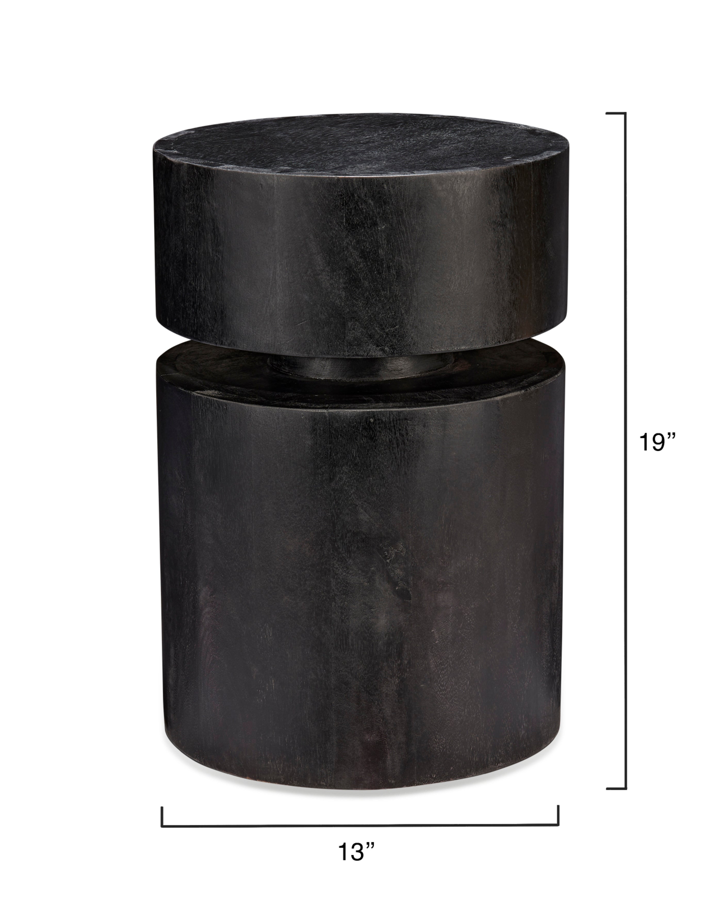 Dylan Wood Round Side Table