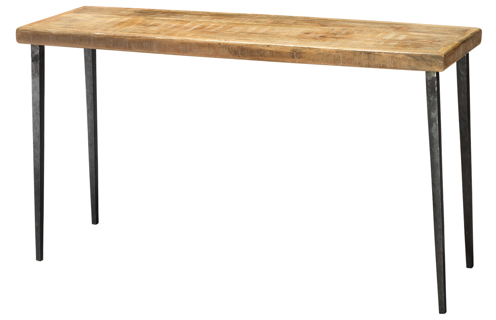 Farmhouse Console Table-Brown