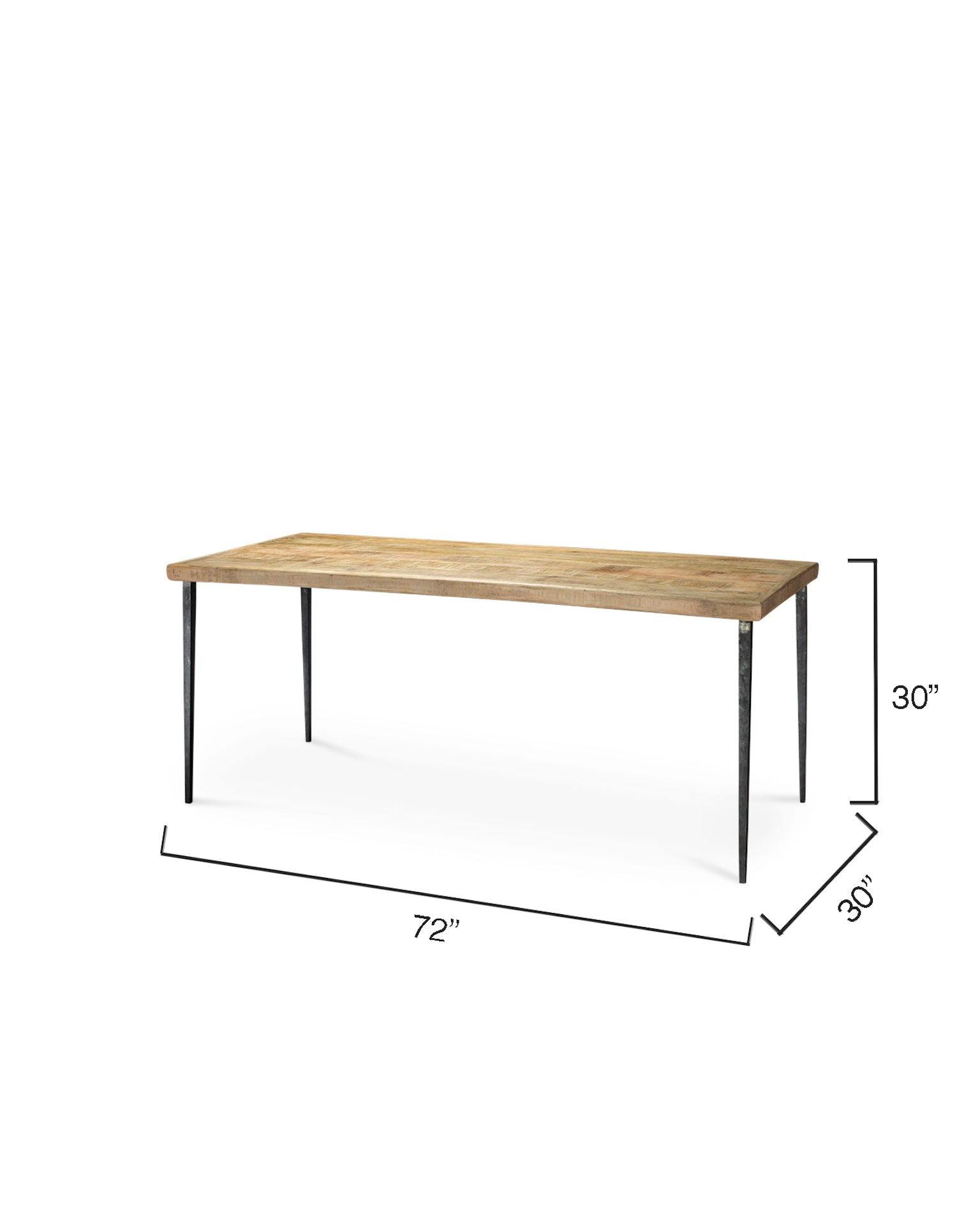 Farmhouse Dining Table-Brown-20FARM-DTN